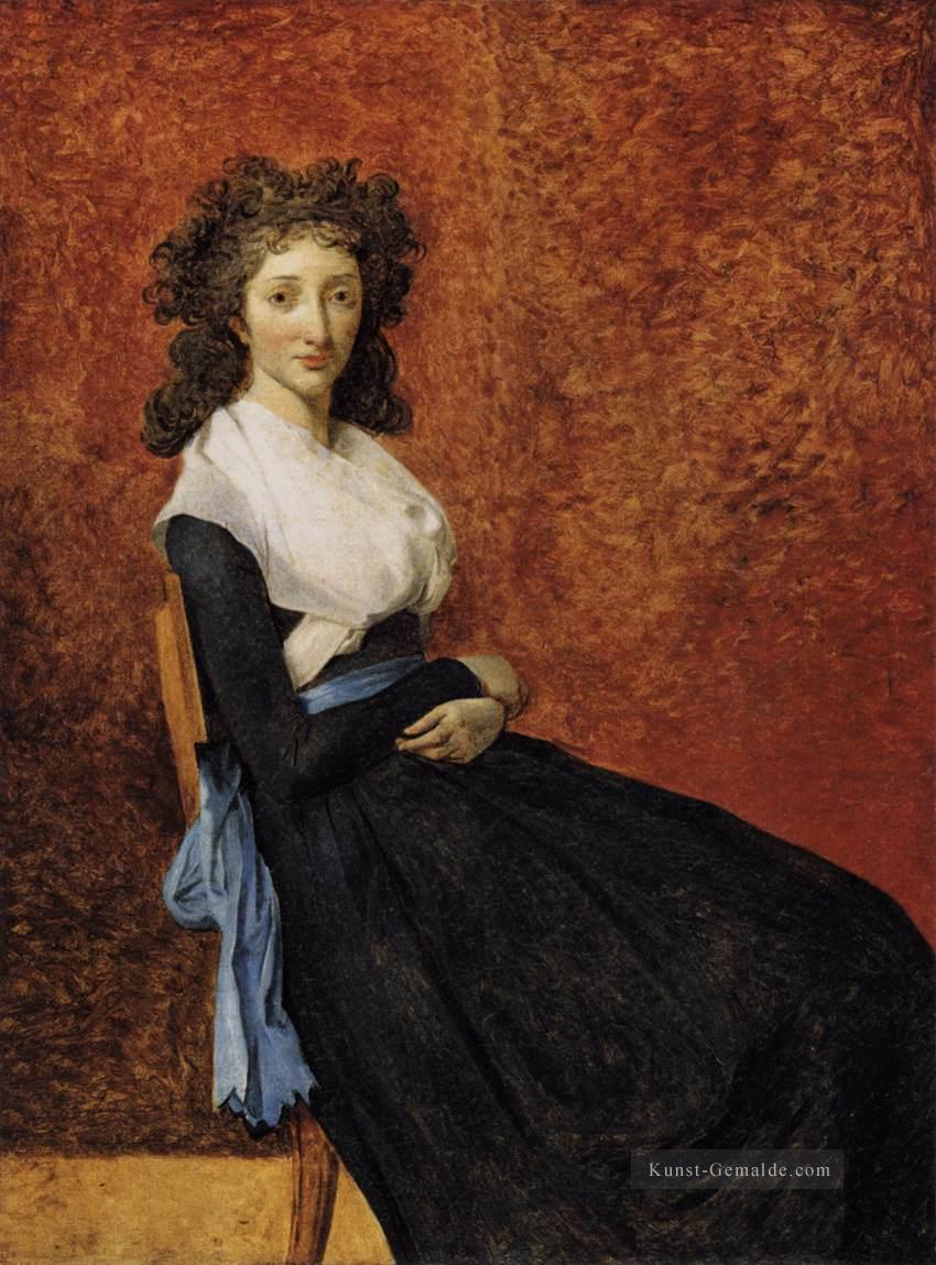 Madame Trudaine Neoklassizismus Jacques Louis David Ölgemälde